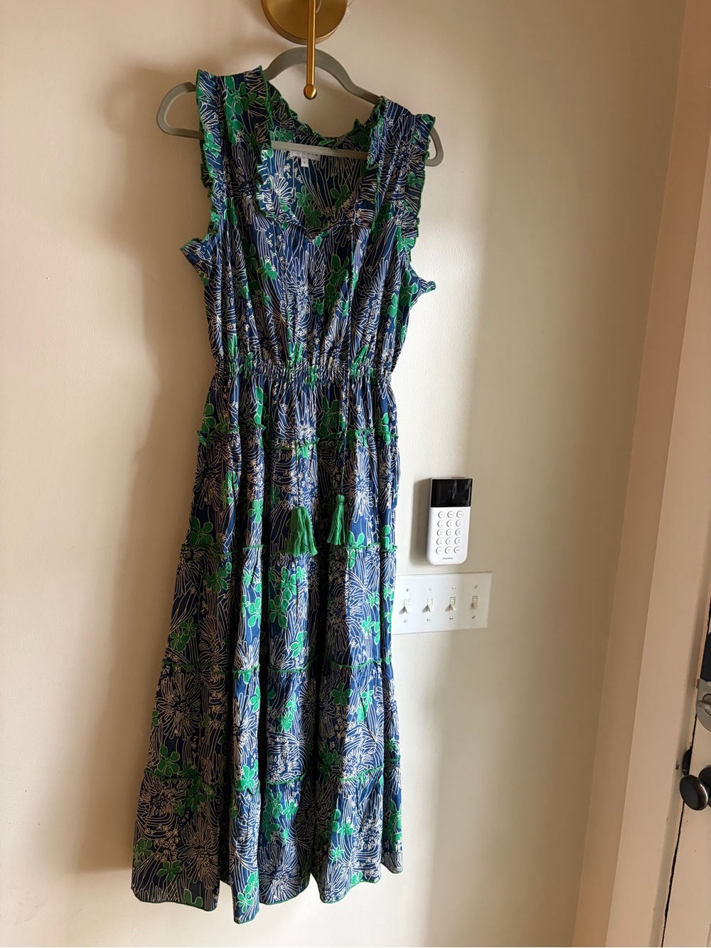 Naudic floral dress size L